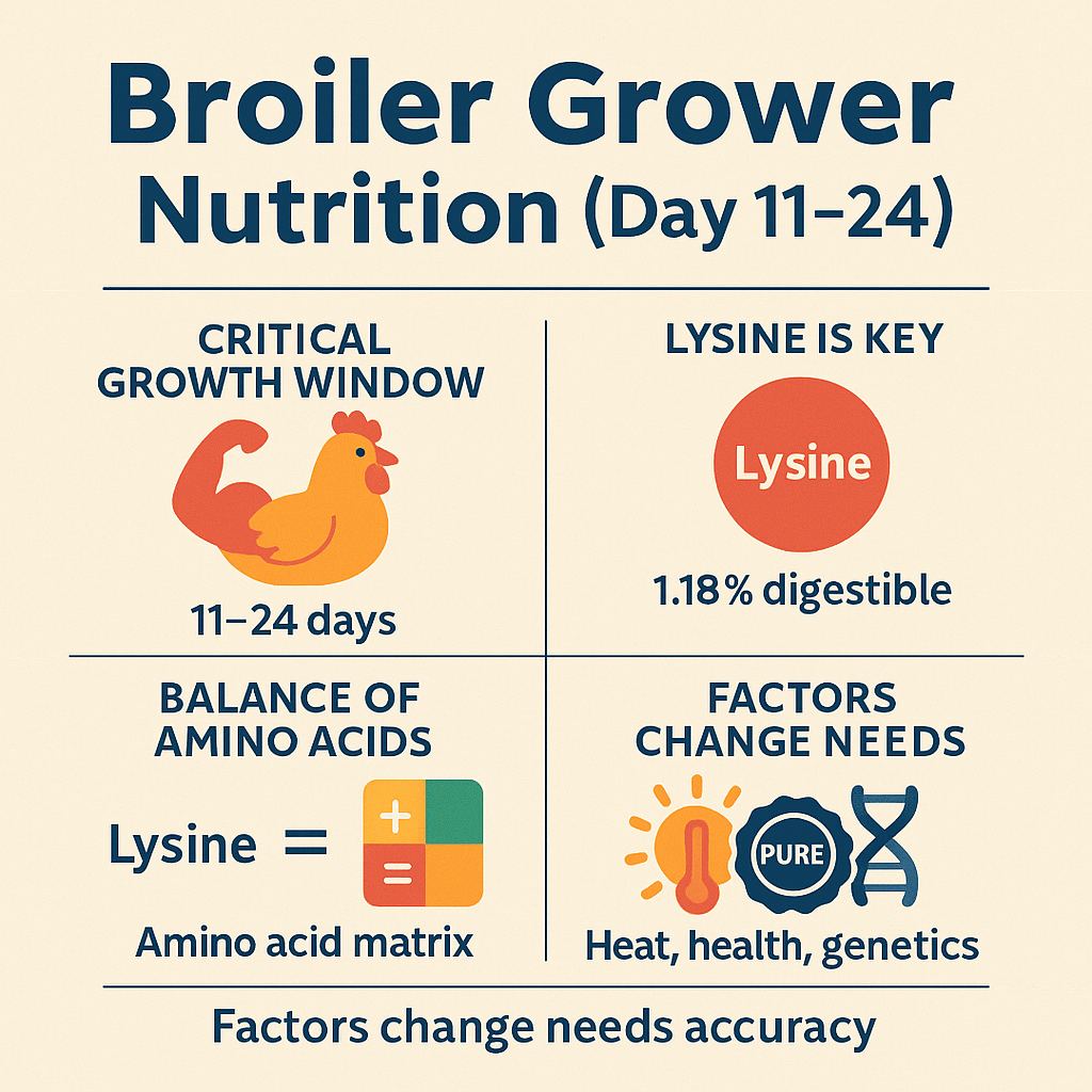 broiler grower matrix